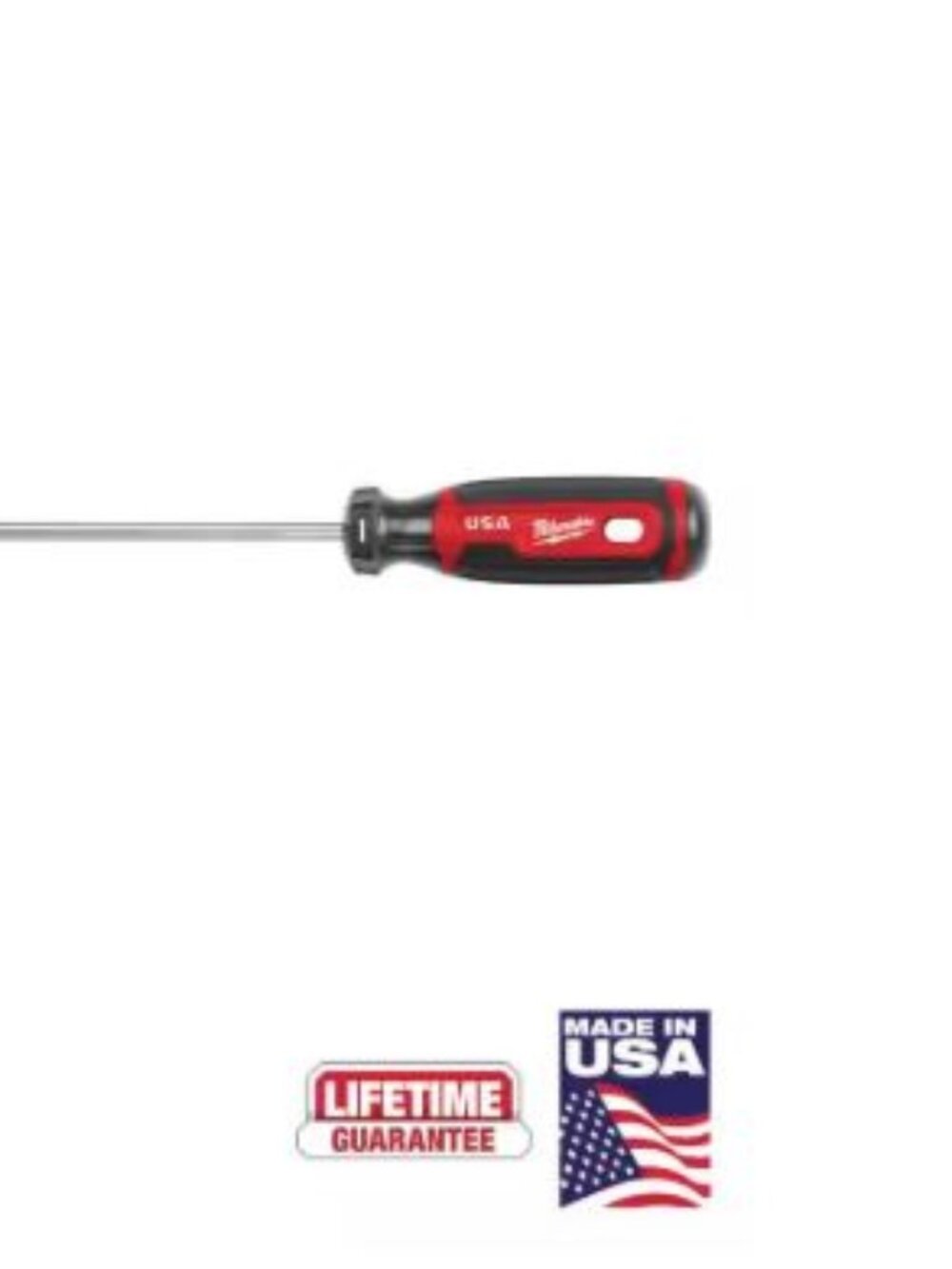 Milwaukee 1/4 Cabinet – 10in Cushion Grip Screwdriver